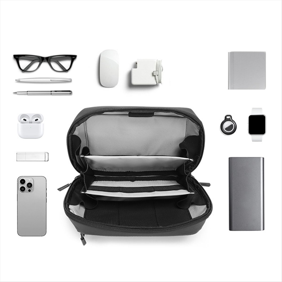 Tech Accessories Travel Organizer Pouch - ☶ ❈ ＊ ♥ AC1578 -