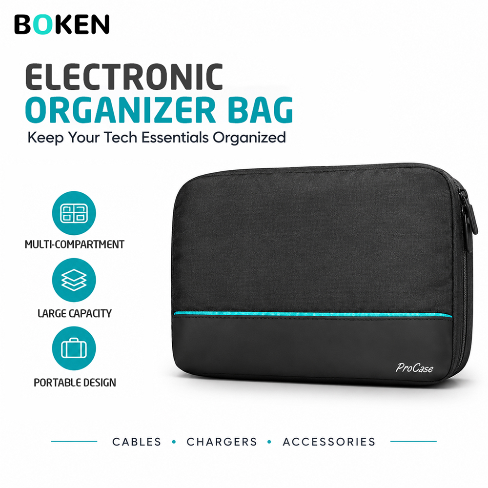 Bolsa organizadora de tecnolog - Tech Accessories Travel Organizer Pouch avaliação e preço